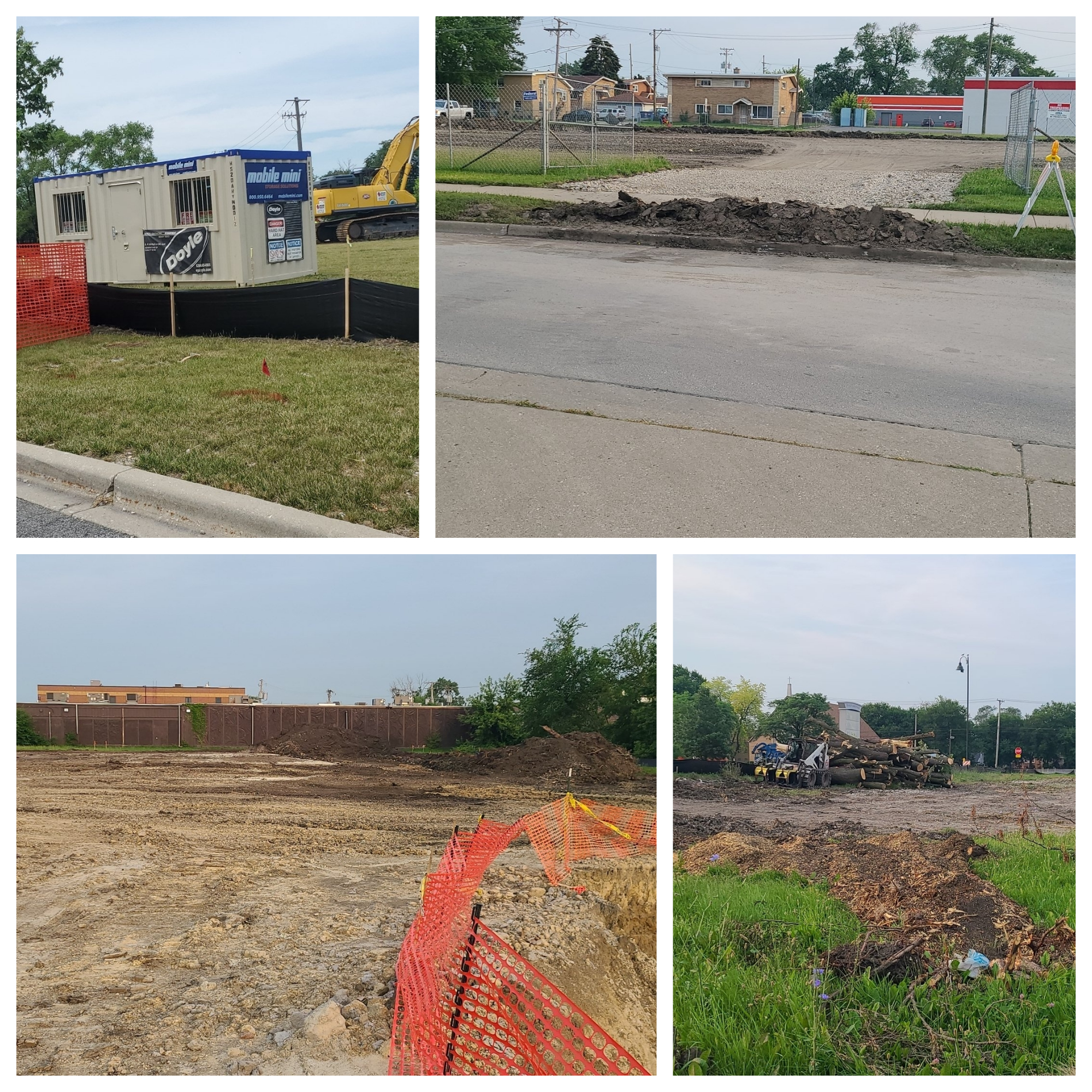 Photos from the Grand Avenue Project Site